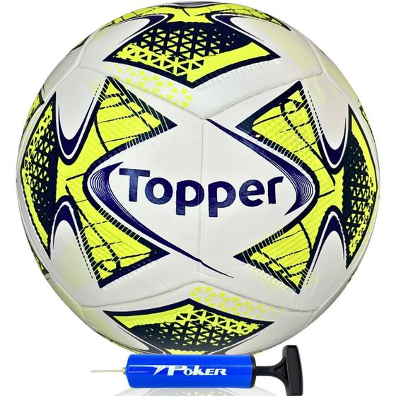 Imagem de Bola De Futsal Topper Slick 22 Quadra Macia Treinamento Pro