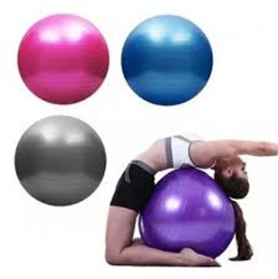 Imagem de Bola De Ginastica Pilates 65cm 800g Gym Ball CORES VARIADAS