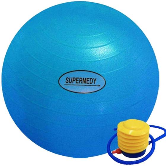 Imagem de Bola de Ginástica Supermedy 65cm Azul