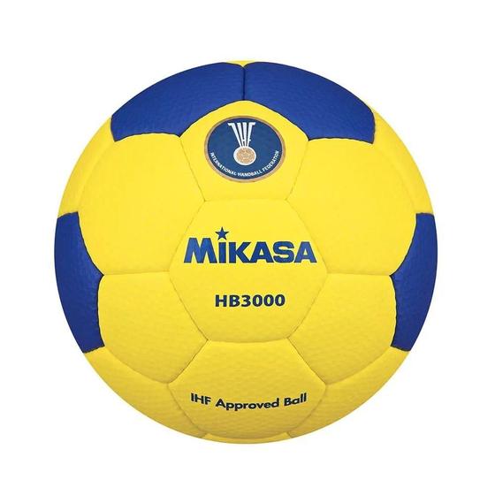 Imagem de Bola de Handebol Mikasa HB3000 - Amarelo e Azul