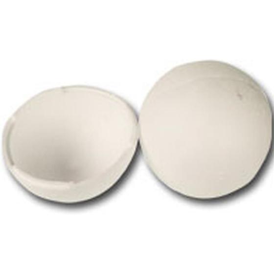 Imagem de Bola de Isopor EPS 250MM Bipartida  Pacote com 2 Unidades