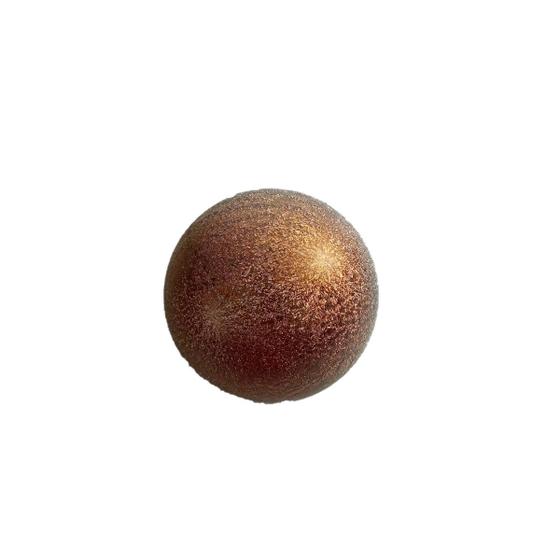 Imagem de Bola de Natal Metalizada Texturizada Ouro 120mm 1un