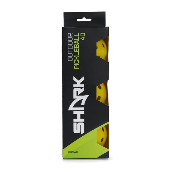 Imagem de Bola de Pickleball Shark Pack Com 03 Bolas