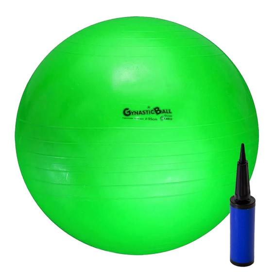 Imagem de Bola De Pilates Fitball Gynastic Ball 55cm Com Bomba Carci