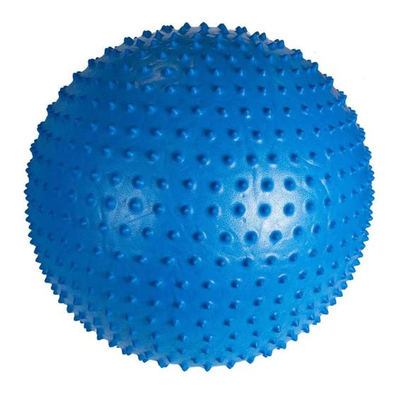 Imagem de Bola de Pilates Massage Gym Ball 65cm Azul T9-Massage Acte Sports