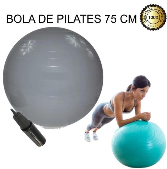 Imagem de Bola De Pilates Para Yoga Abdominal Academia Funcional 75 Cm