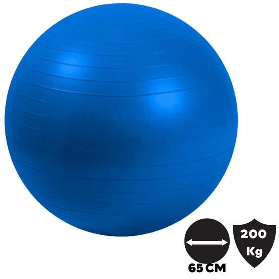 Bola De Pilates Suíça 65 Cm Com Bomba Fisioterapia Yoga Academia Menor preço em Bola De Pilates Suíça 65 Cm Com Bomba Fisioterapia Yoga Academia