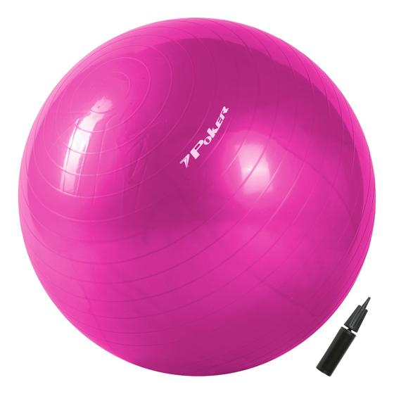 Imagem de Bola de Pilates Suiça Gym Ball com Bomba de Ar - 75cm 09094