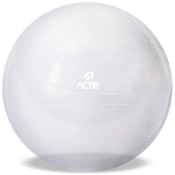 Imagem de Bola de Pilates Transparente 65cm T9-T - Acte Sports