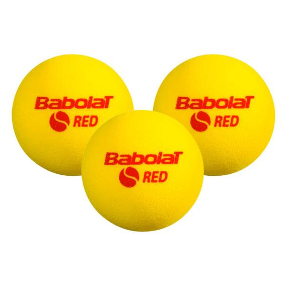 Imagem de Bola De Tênis Babolat Red Foam X3 Espuma Amarelo