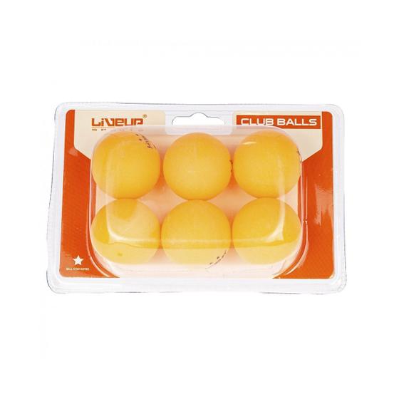 Imagem de Bola de Tênis de Mesa Ping Pong 2 Estrelas 6 Unidades LS0103 Liveup