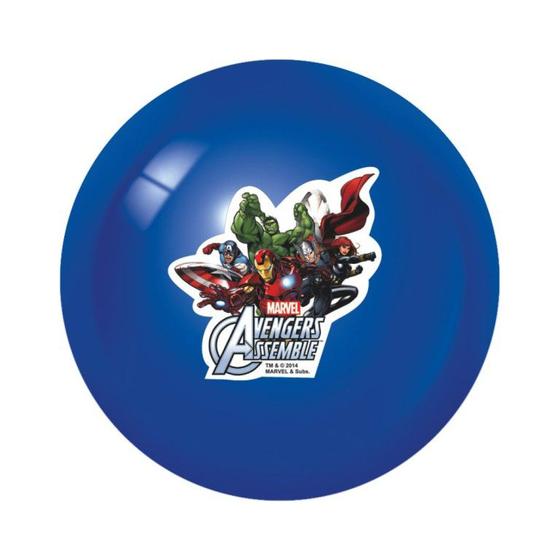 Imagem de Bola de vinil avengers azul - lider