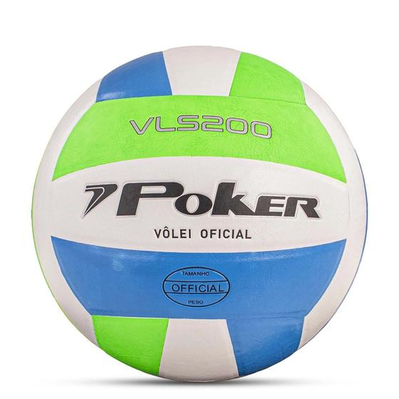 Imagem de Bola de volei dequadra semi profissional poker vls 2000