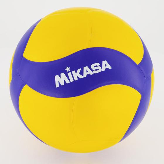 Imagem de Bola de Vôlei Mikasa V390W Amarela e Azul