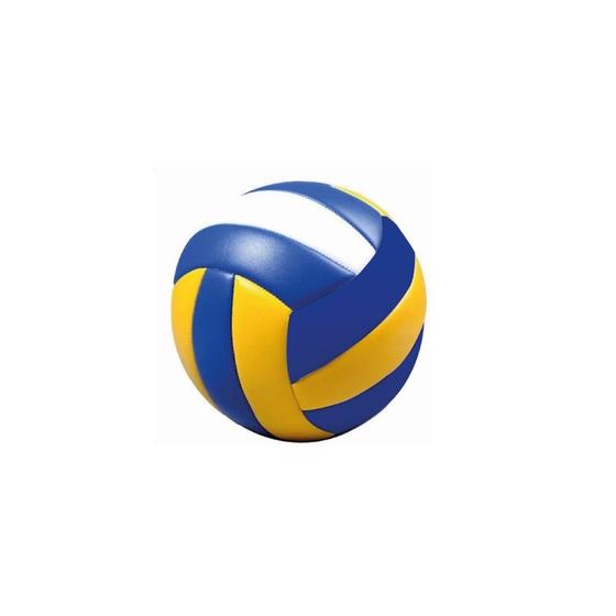 Imagem de Bola De Vôlei Praia E Quadra Oficial Azul Amarelo Zippy Toys