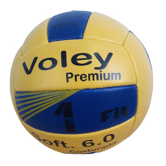 Imagem de Bola de Vôlei Premium Soft 6.0 Costurada 1 Fit