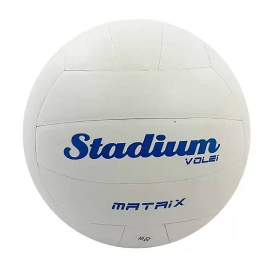 Bola de Vôlei Profissional Stadium Matrix Branca - Stadium - Bolas ...