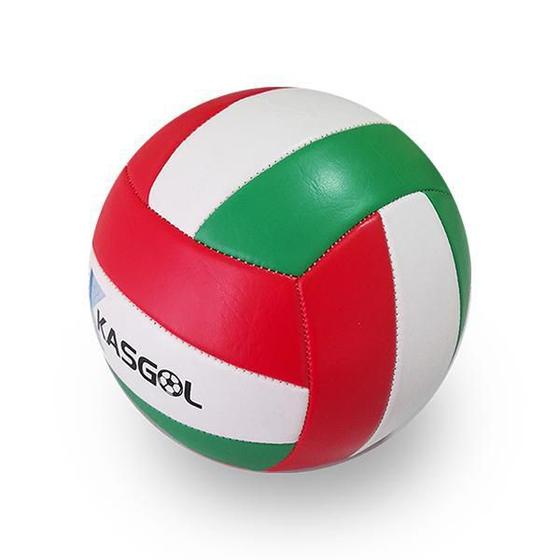 Imagem de Bola De Voleibol Verde Vermelho E Branco - Kasgol