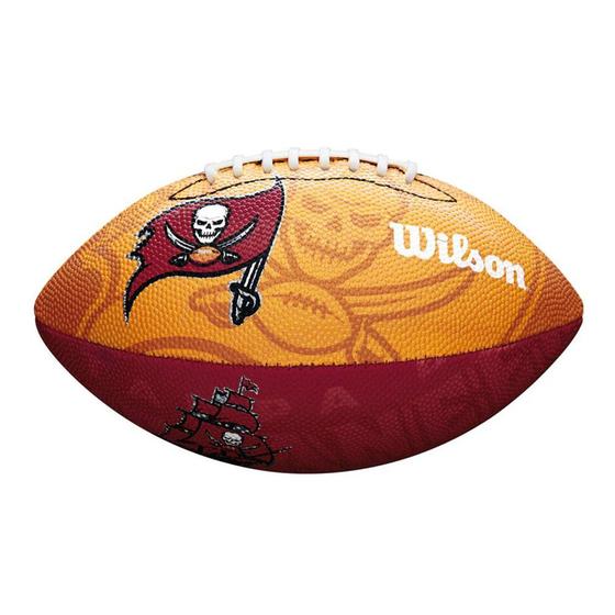 Imagem de Bola Futebol Americano Wilson NFL Tampa Bay Buccaneers Team Logo Jr