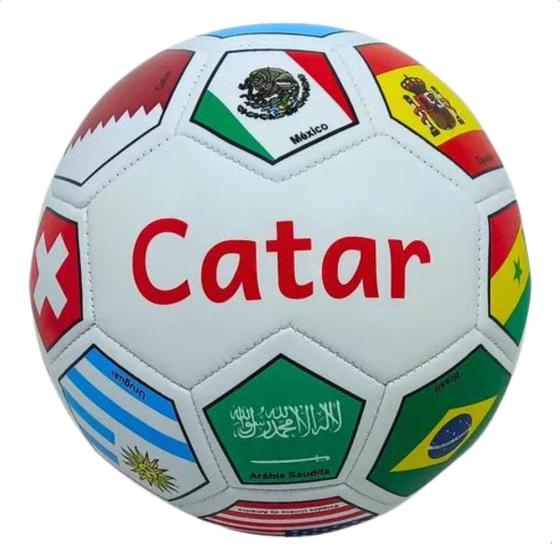 Imagem de Bola Futebol Campo Oficial Roppe Copa Do Mundo Catar Nações