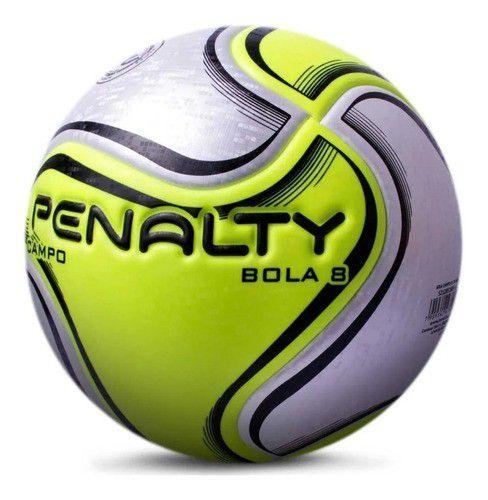 Imagem de Bola Futebol Campo Penalty Bola 8 X Preta / Amarela Original