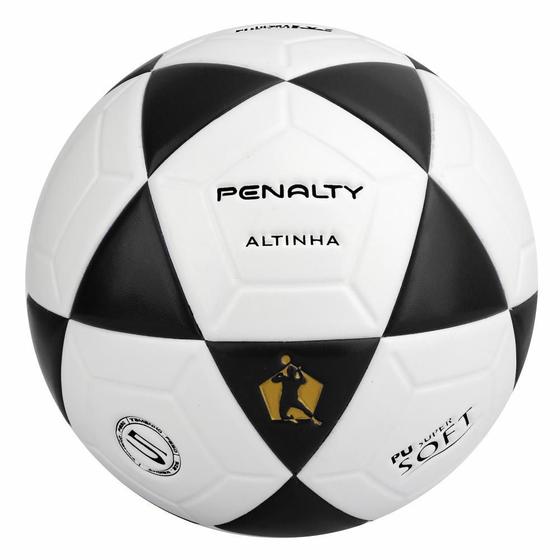 Imagem de Bola Futevolei Altinha Penalty Oficial Futebol Branca Preta