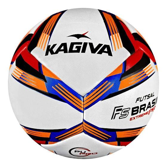 Imagem de Bola Futsal Kagiva F5 Extreme Pró Futebol Oficial Laranja