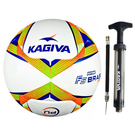 Imagem de Bola Futsal Kagiva F5 Pró Oficial Futebol Mais Inflador