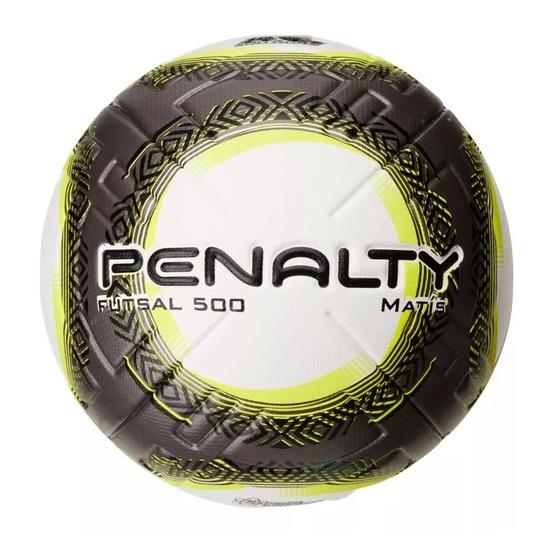 Imagem de Bola Futsal Penalty Matis 500 Termotec - Azul com Amarelo