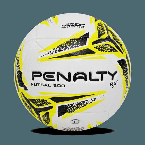 Imagem de Bola Futsal Penalty RX 500 XXIII - Branca/Amarela/Preta
