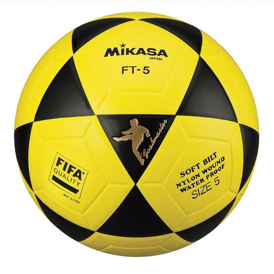 Imagem de Bola Futvolei Oficial FT5 amarela - Mikasa