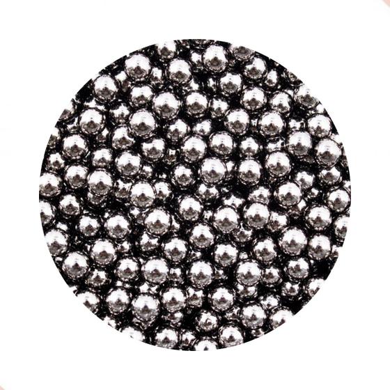 Imagem de Bola Lisa Sem Furo 10mm Em Abs Com 500Gr