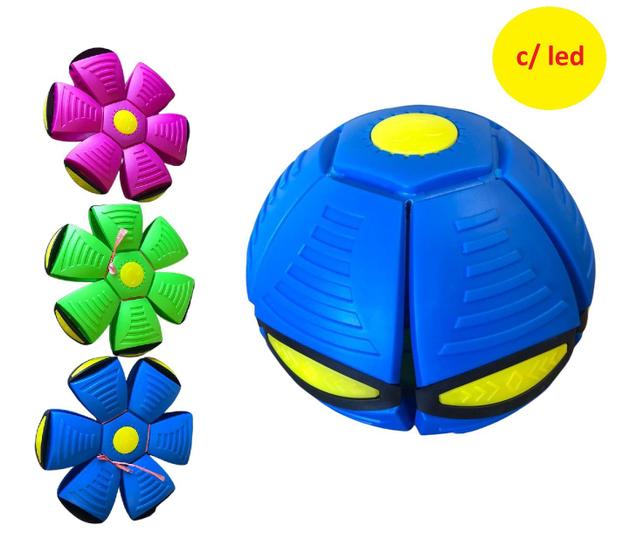 Imagem de Bola Mágica Disco Voador Frisbee Com Led Brinquedo Infantil