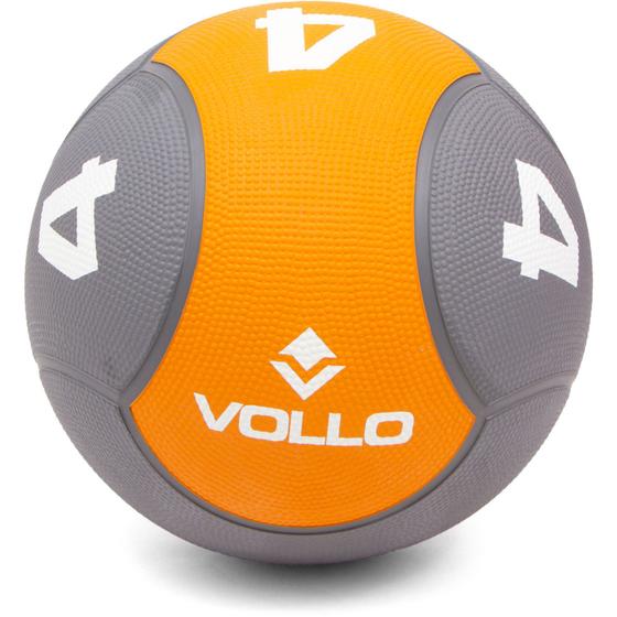 Bola Medicine Ball 4kg Cross Fitness Treinamento Funcional Vollo