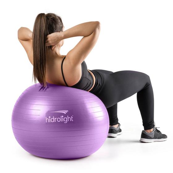 Imagem de Bola Overball Funcional Pilates Fitness Exercícios 65cm