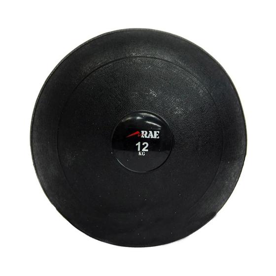 Imagem de Bola p funcional med ball de couro reforçado 12 kg wall ball