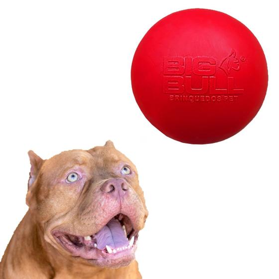 Imagem de Bola Para Pitbull Brinquedo Anti-stress Para Cães Grandes