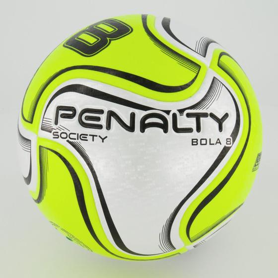 Imagem de Bola Penalty 8 X Society Branca e Amarela