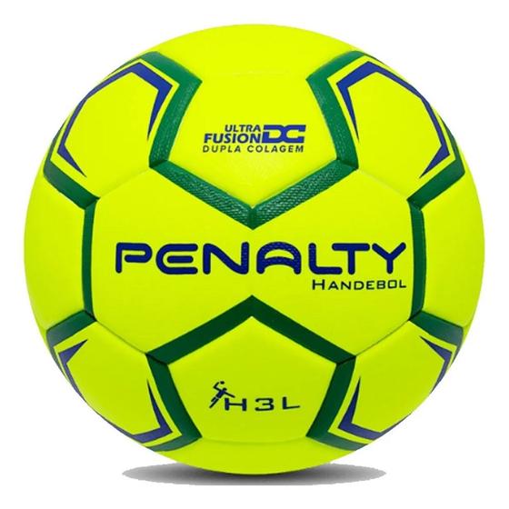 Imagem de Bola Penalty H3L Ultra Fusion DC dupla colagem - verde - Handeball