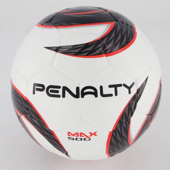 Imagem de Bola Penalty Max 500 DT XXIII Futsal Branca e Preta