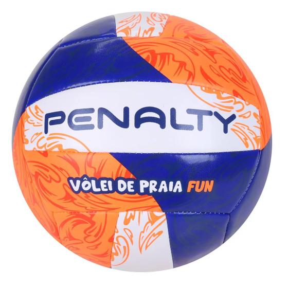 Imagem de Bola Penalty Vôlei de Praia Fun XXI - Branco+Laranja