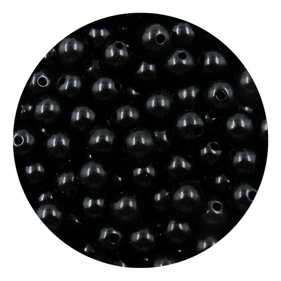 Imagem de Bola Plastica Leitosa Passante 10mm Com 500Gr