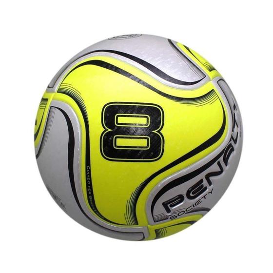 Imagem de Bola society penalty 8x-5212891880-u-branco/amarelo