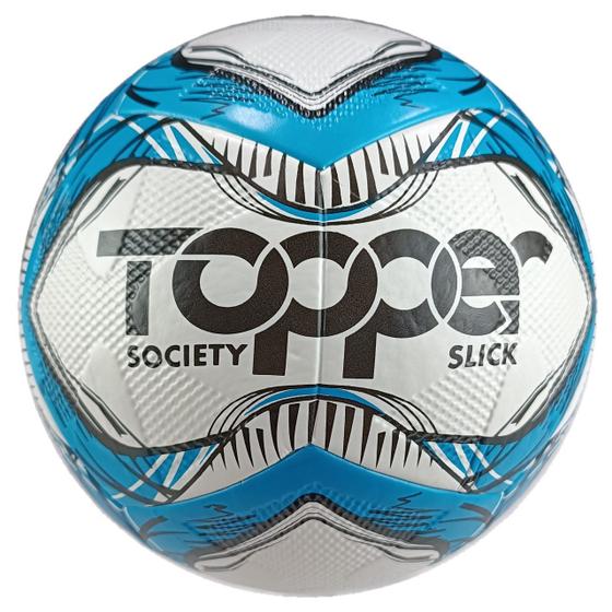 Bola Society Topper Slick Fusionada Oficial Menor preço em Bola Society Topper Slick Fusionada Oficial