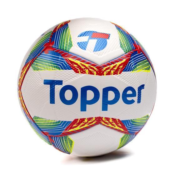 Imagem de Bola Society Topper Tech Fusion Branco/vermelho