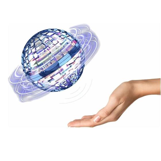 Bola spinner drone voador recarregável com led controle remoto boomerang 360 carregamento via usb Menor preço em Bola spinner drone voador recarregável com led controle remoto boomerang 360 carregamento via usb