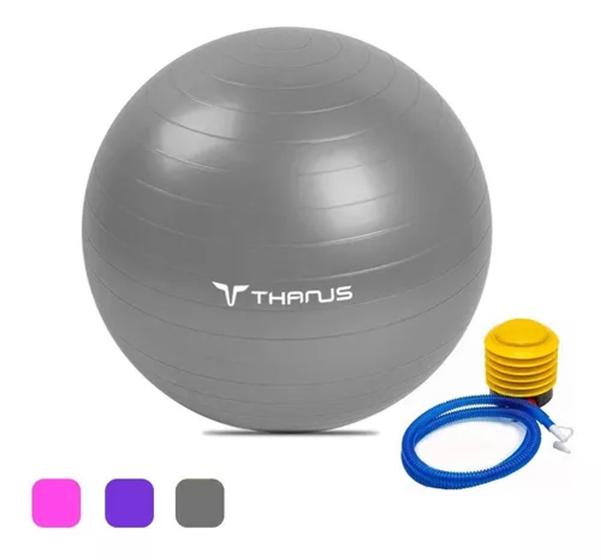 Bola Suiça 65cm - Com Bomba - 150kg - Pilates Ginástica Yoga Menor preço em Bola Suiça 65cm - Com Bomba - 150kg - Pilates Ginástica Yoga