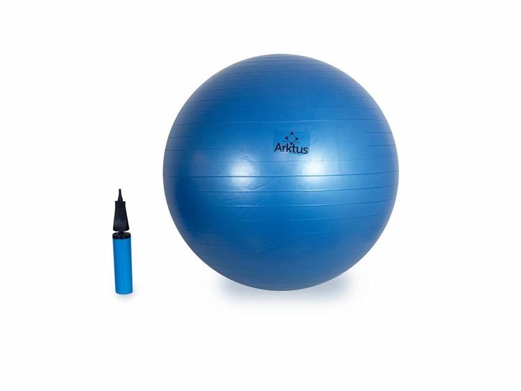 Imagem de Bola Suíça Para Pilates Com Bomba De Ar Anti-Burst - Arktus