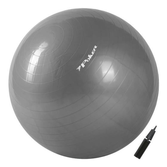 Imagem de Bola Suíça Para Pilates - Gym Ball 65 Cm Com Bomba - Poker