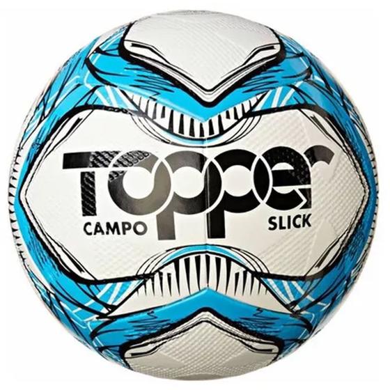 Imagem de Bola Topper Slick Campo - Branco e Azul